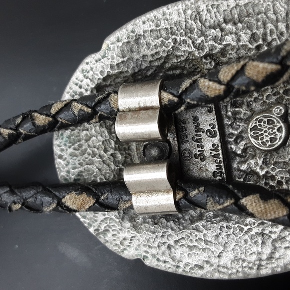 Vintage 1992 Siskiyou Bear Bolo Tie - Picture 6 of 11